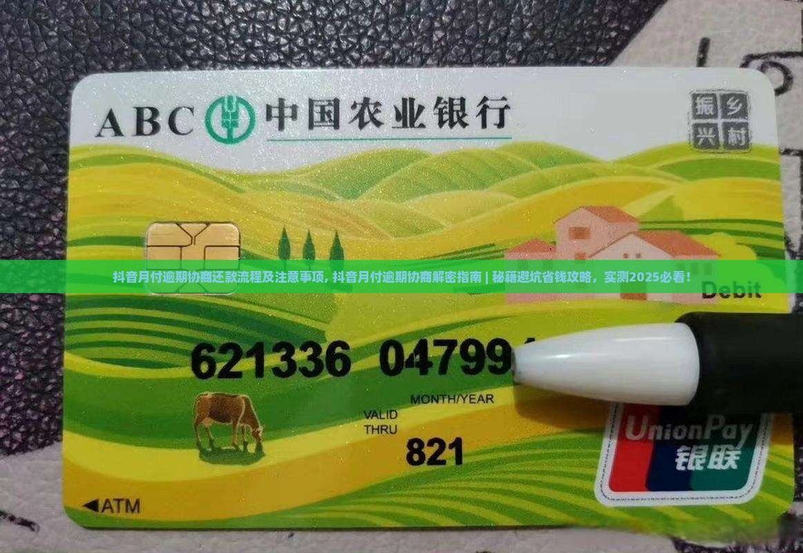 抖音月付逾期协商还款流程及注意事项