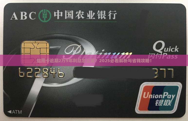 信用卡逾期2万9年了利息计算公式