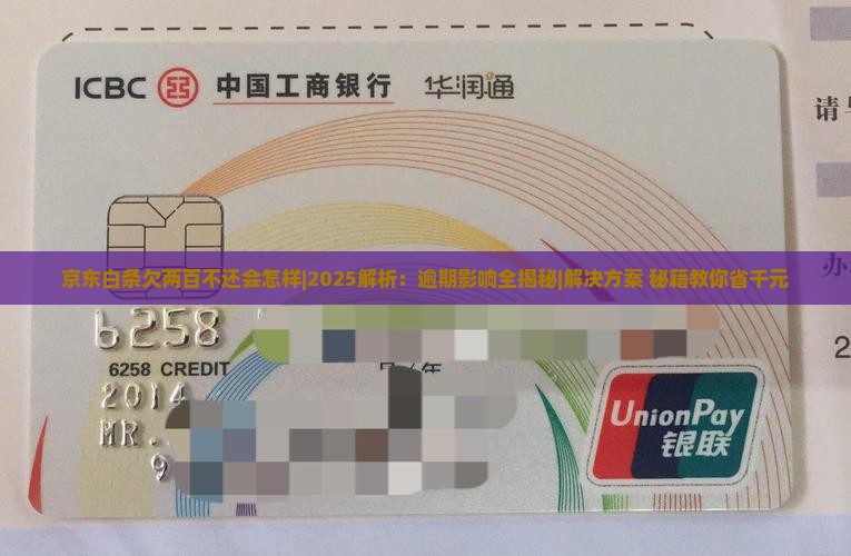 京东白条欠两百不还会怎样