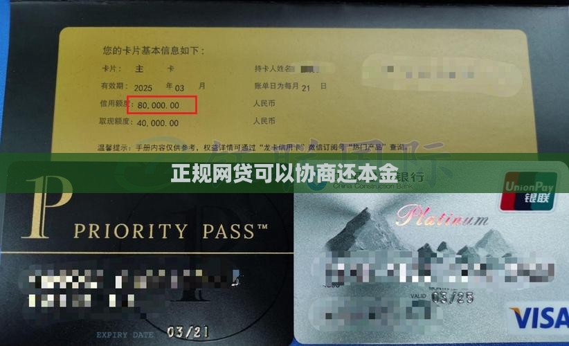 正规网贷可以协商还本金