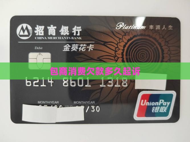 包商消费欠款多久起诉