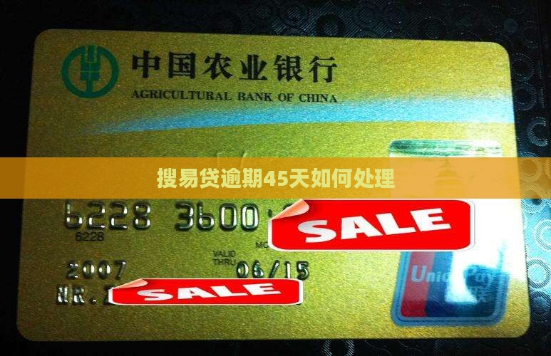 搜易贷逾期45天如何处理