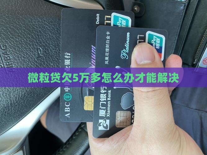 微粒贷欠5万多怎么办才能解决