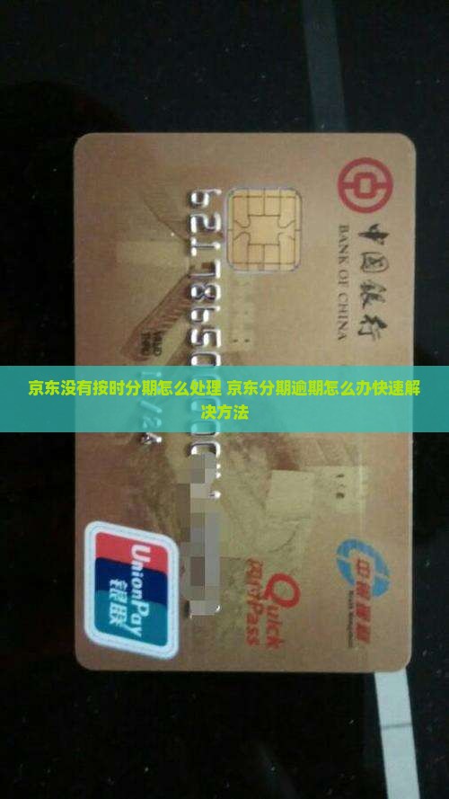 京东没有按时分期怎么处理 京东没有按时分期怎么处理
