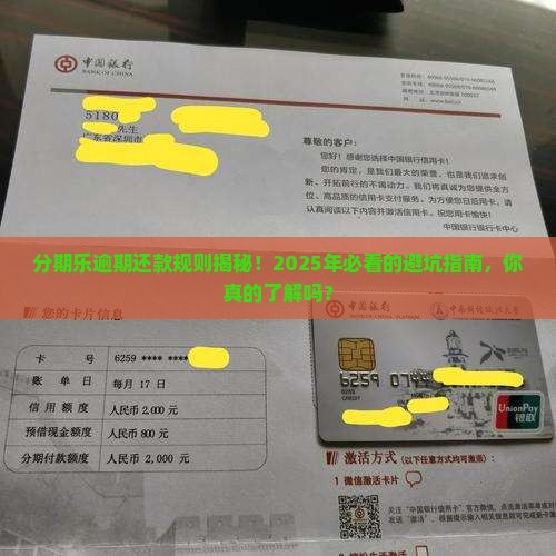 分期乐逾期还款规则解析