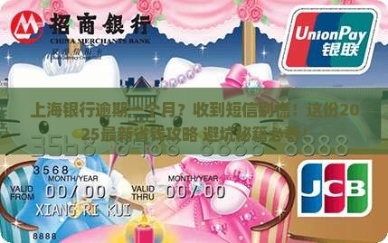 上海银行逾期一个月收到短信怎么办