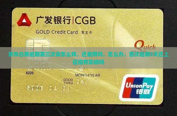 京东白条逾期第三次