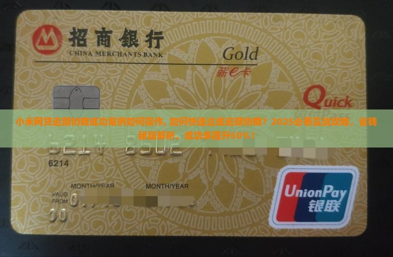小米网贷逾期协商成功案例如何操作