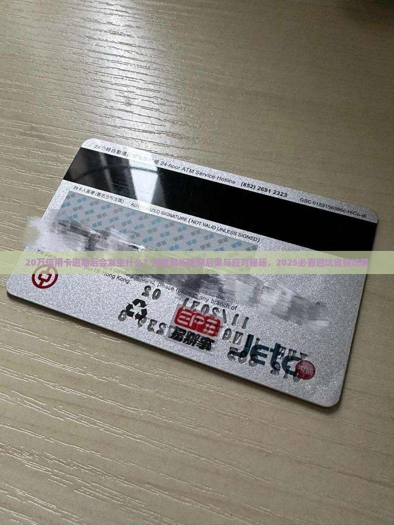 20万信用卡逾期后会发生什么