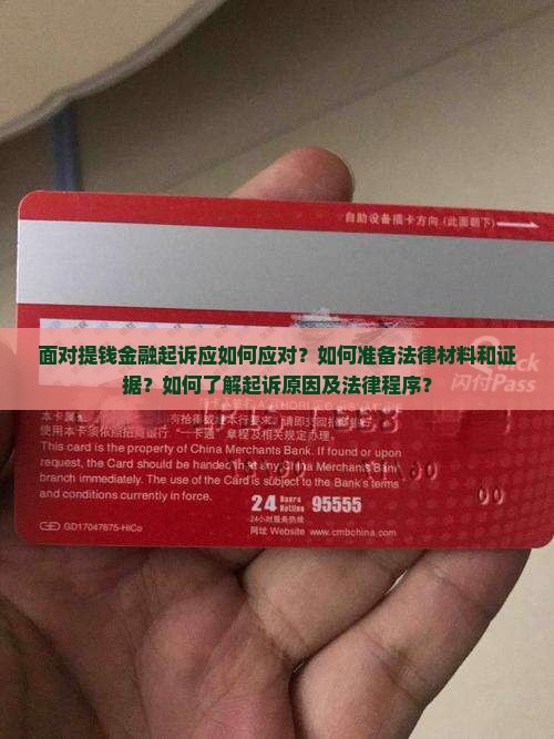 面对提钱金融起诉应如何应对？如何准备法律材料和证据？如何了解起诉原因及法律程序？