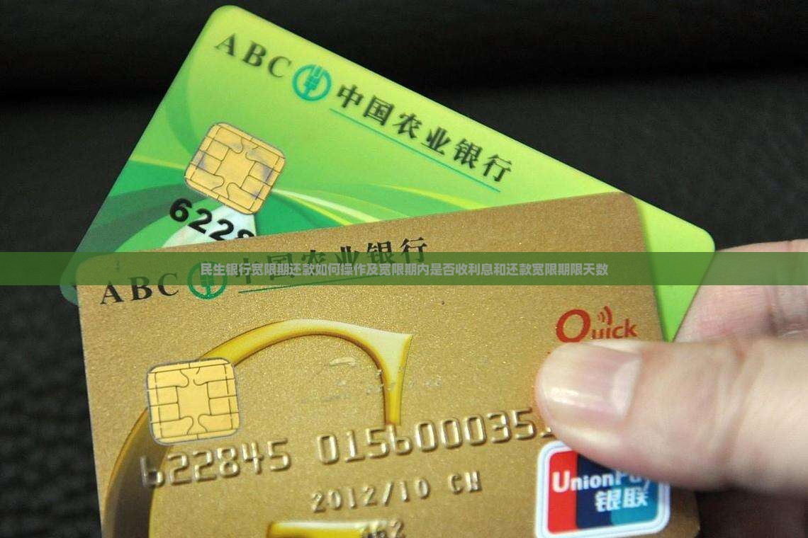 民生银行宽限期还款如何操作及宽限期内是否收利息和还款宽限期限天数