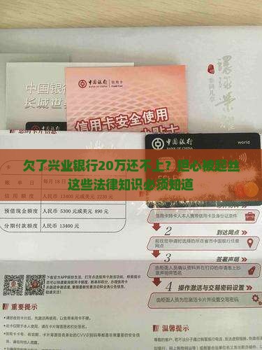 欠了兴业银行20万还不上？担心被起丝这些法律知识必须知道