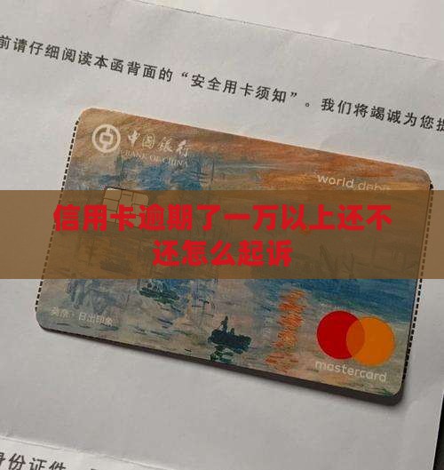 信用卡逾期了一万以上还不还怎么起诉