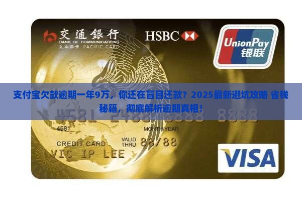 支付宝欠款逾期一年9万
