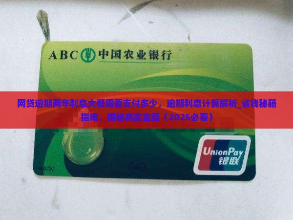 网贷逾期两年利息大概需要支付多少