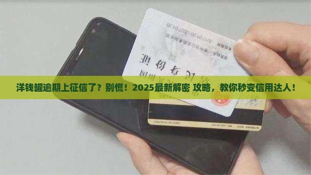 洋钱罐逾期上征信了怎么处理