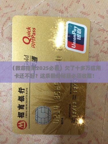 欠了十多万信用卡还不起怎么办
