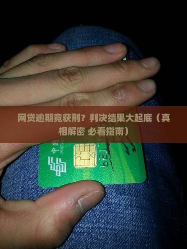 网贷逾期被判刑的具体判决结果