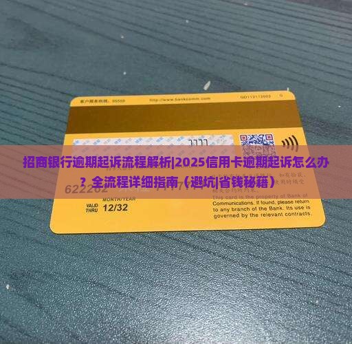 招商银行逾期起诉流程解析