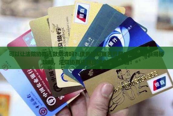 可以让法院协商还款结清吗