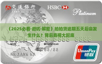 拍拍贷逾期五天