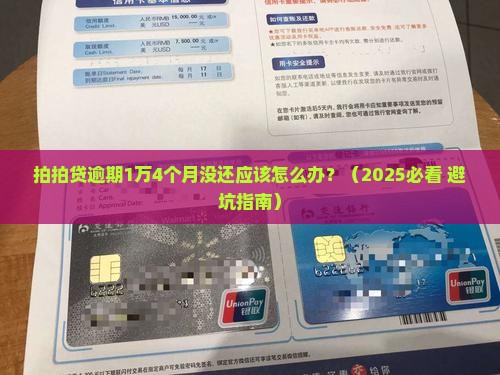 拍拍贷逾期1万4个月没还应该怎么办