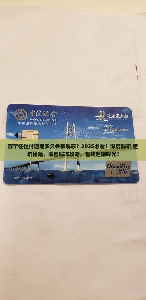 苏宁任性付逾期多久会被解冻