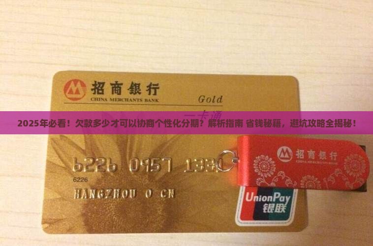 欠款多少才可以协商个性化分期