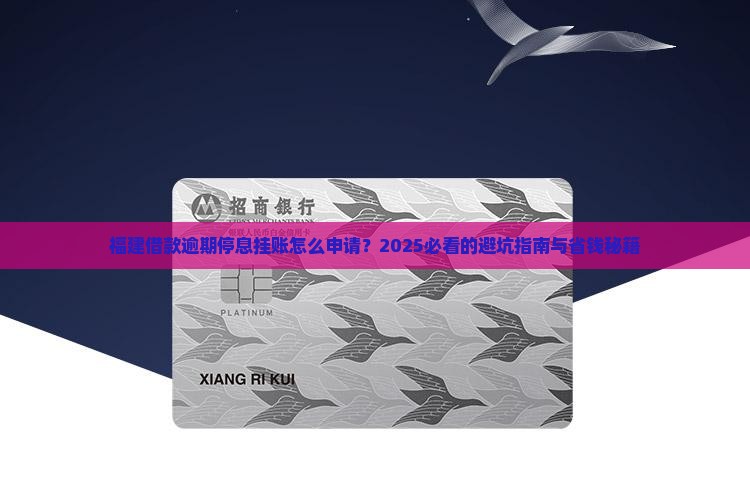 福建借款逾期停息挂账如何申请