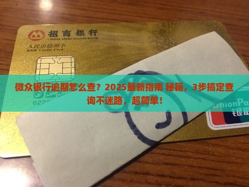 微众银行逾期状况怎么查
