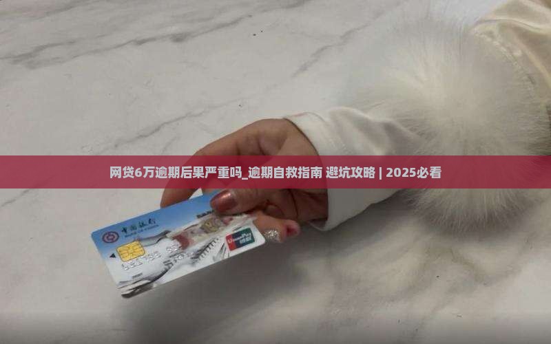 网贷6万逾期后果严重吗