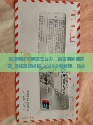 易贷网还不起款怎么办
