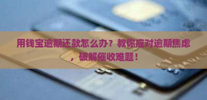 用钱宝逾期还款怎么操作