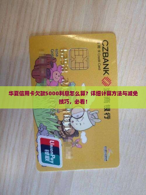 华夏信用卡欠款5000利息怎么算