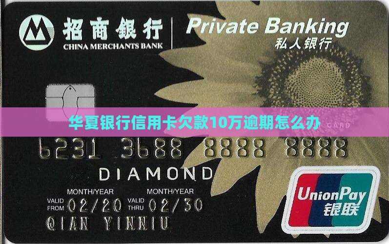 华夏银行信用卡欠款10万