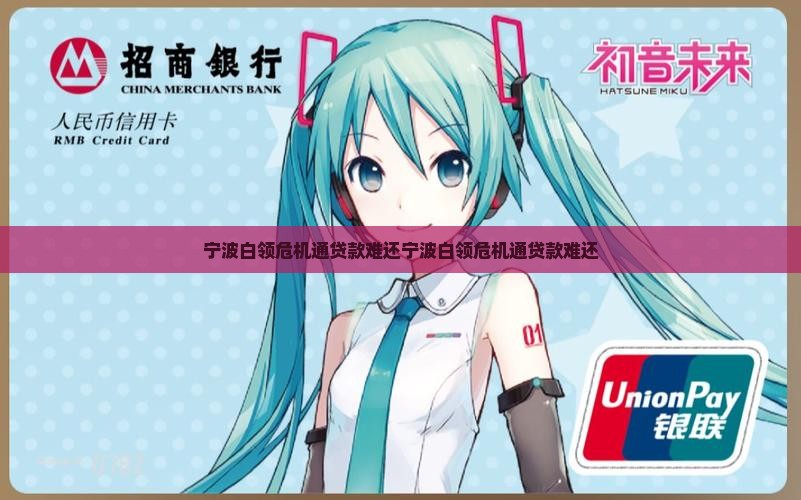 宁波白领危机通贷款难还