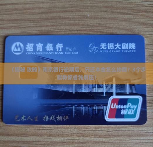 南京银行逾期只还本金怎么协商还款方式