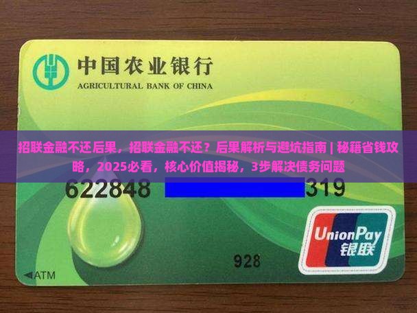 招联金融不还后果