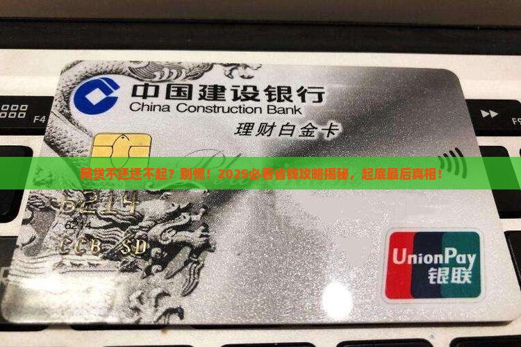 网贷不还也不起诉最后怎么办