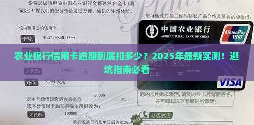 农业银行信用卡逾期扣多少