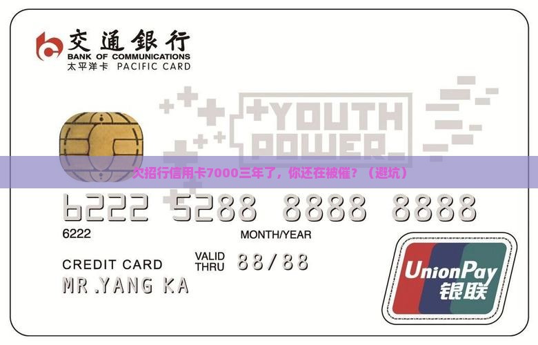 欠招行信用卡70003年