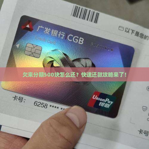 欠来分期500块怎么还
