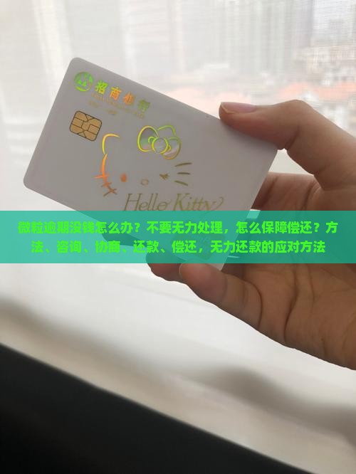微粒贷逾期没钱怎么办