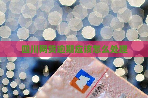 四川网贷逾期应该怎么处理