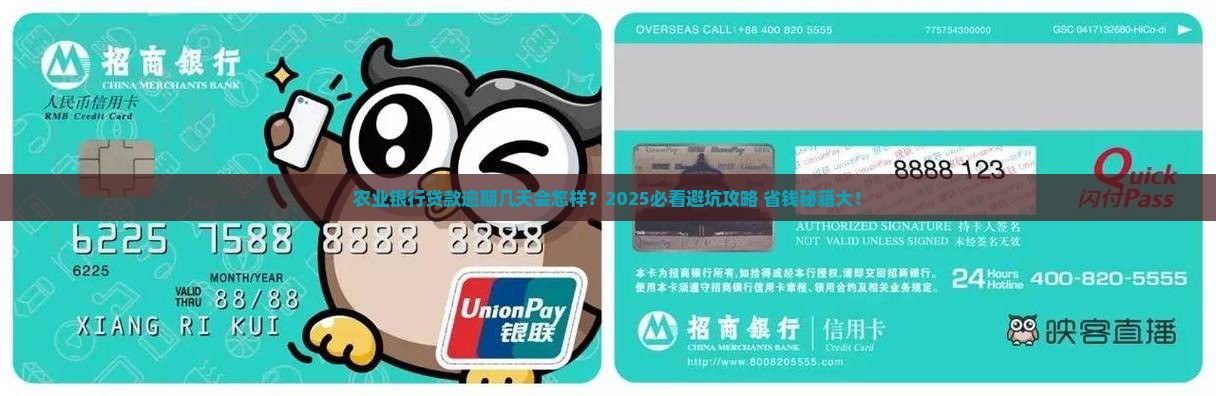 农业银行贷款逾期几天会有什么后果