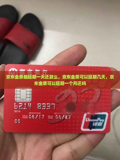 京东金条能延期一天还款么