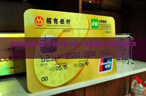 陇西县信用卡还不起怎么办