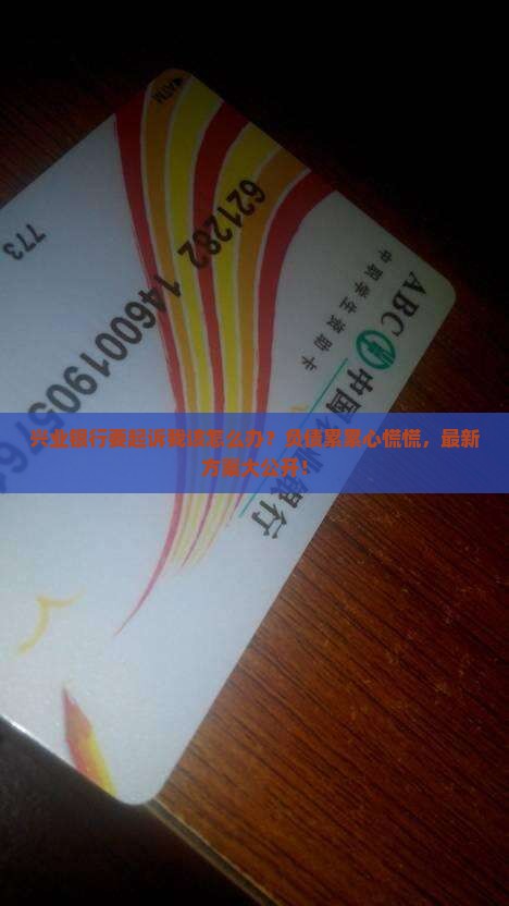 兴业银行要起诉我该怎么办