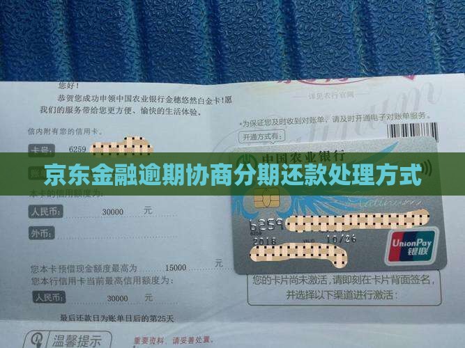 京东金融协商分期还款的处理方式