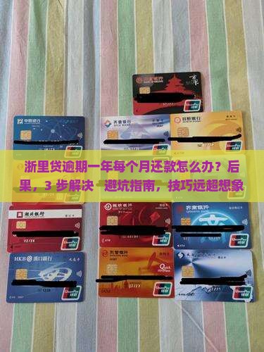 浙里贷逾期一年每个月还款如何处理